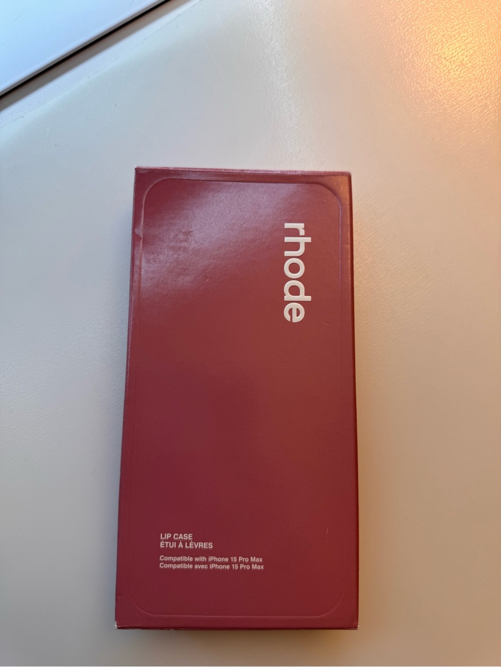 rhode iPhone case Salty tan  Limited edition (iPhone 15 Pro Max) Brand new